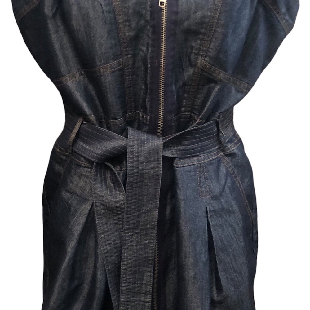 Denim sundress by Roommates. - Picture 7 of 11
